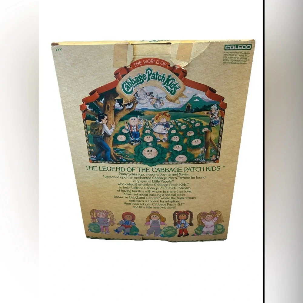 Vintage 1985 Cabbage Patch Kids Doll Coleco KENRICK VIN New In Box